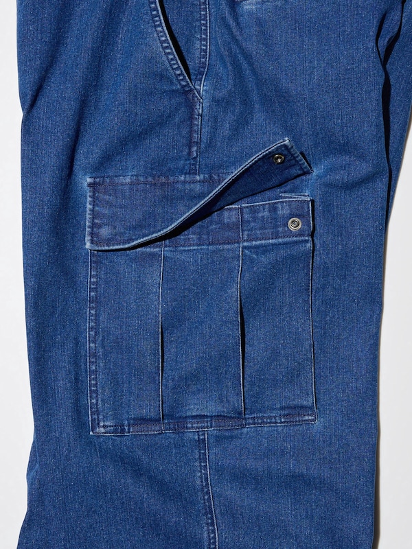 Wide Cargo Pants | Denim