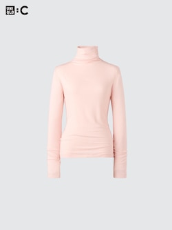 HEATTECH Extra Warm Cashmere Blend Turtleneck T-Shirt (Long Sleeve)