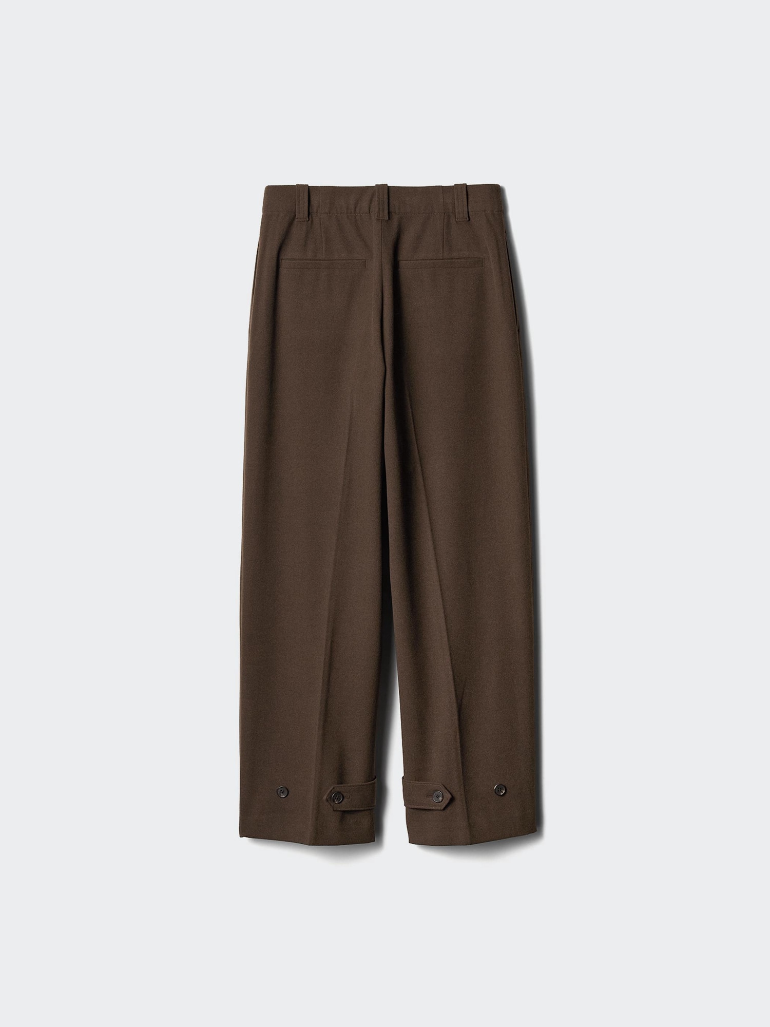 Pleated Straight Pants | UNIQLO US