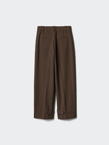 PLEATED WIDE PANTS
