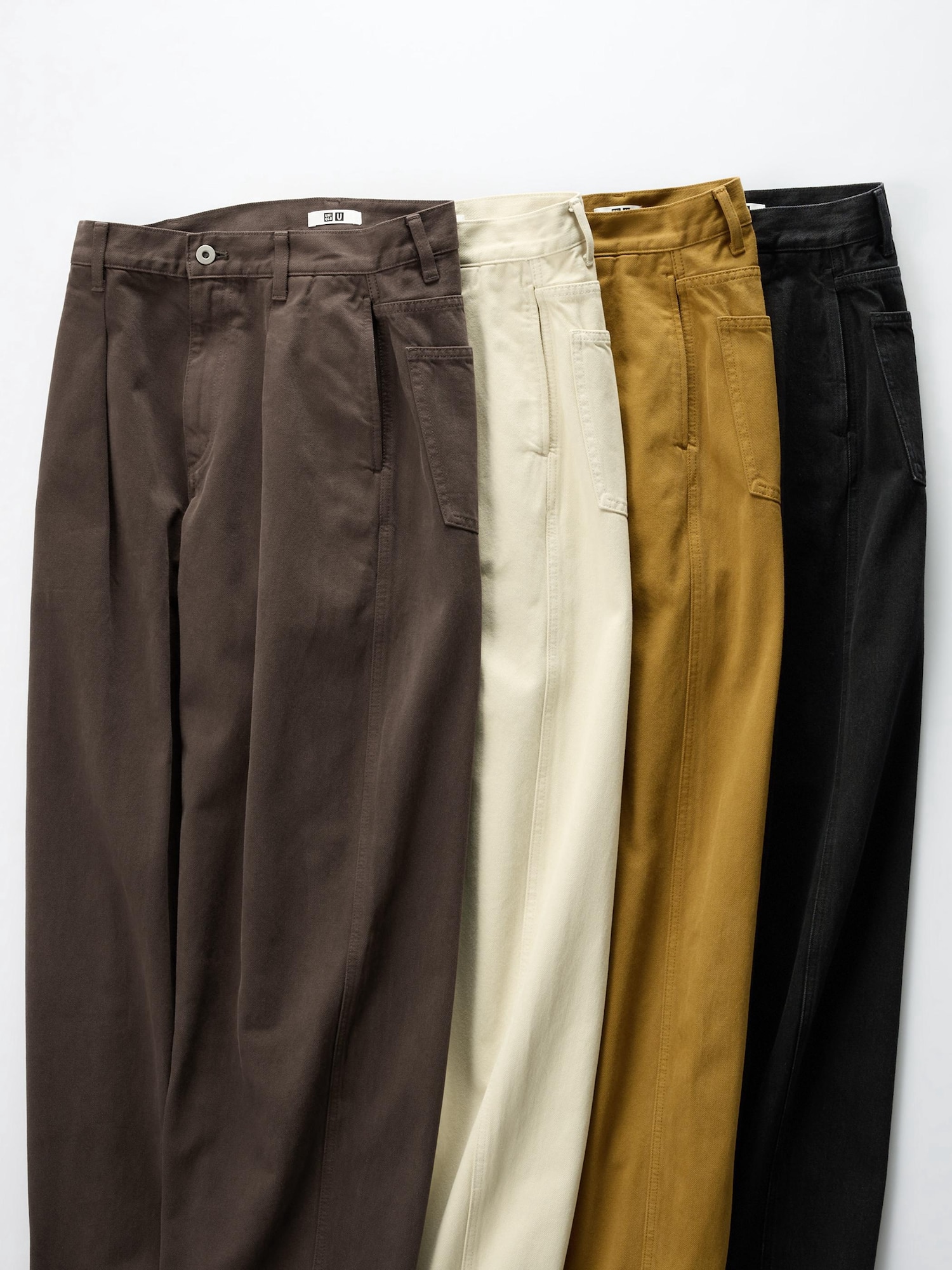 Denim Pleated Pants | UNIQLO US Denim Pleated Pants | UNIQLO US