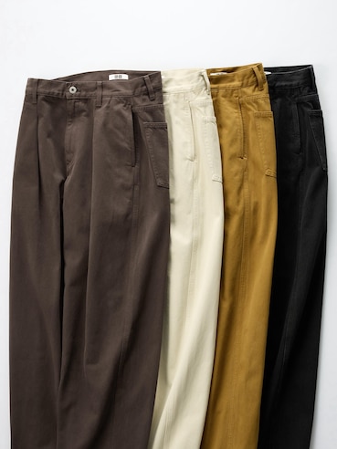 Uniqlo U Pleated Denim Pants