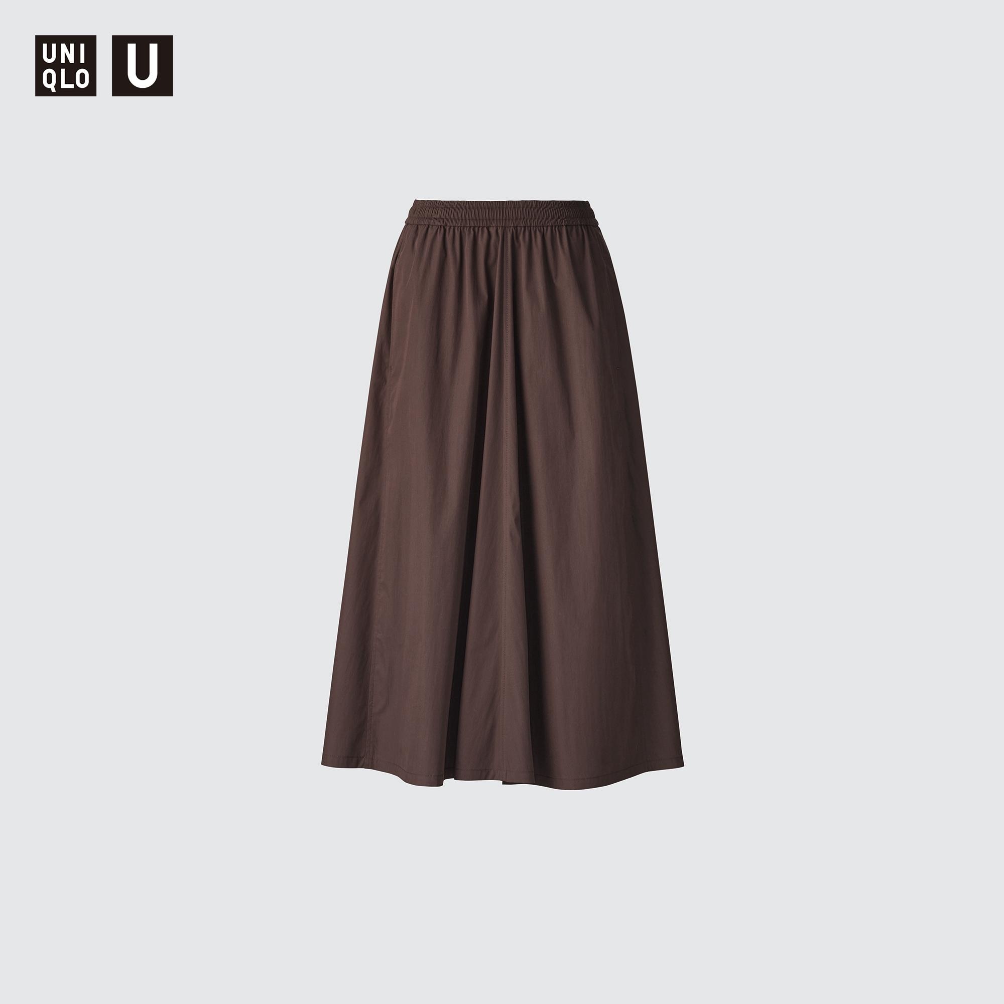 COTTON BLEND VOLUME SKIRT