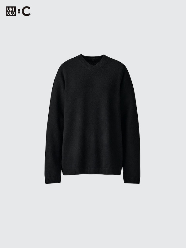 Cashmere Relaxed Sweater | V-Neck