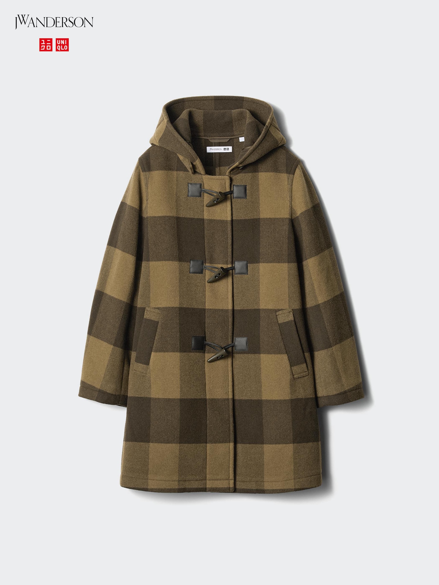 Wool Blend Duffle Coat | Checked | UNIQLO US Wool Blend Duffle Coat | Checked | UNIQLO US