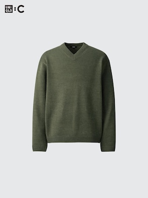 RELAXED V NECK SWEATER