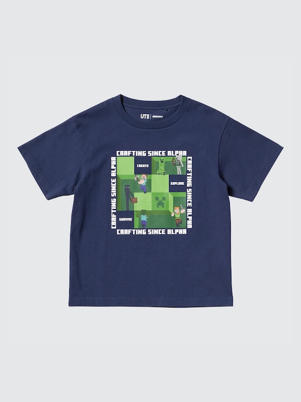 Minecraft UT (Short-Sleeve Graphic T-Shirt)