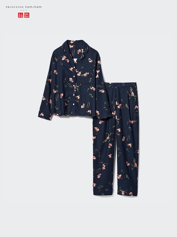 Soft Flannel Pyjamas (Flower)