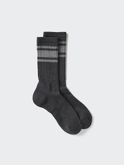 Striped Pile Socks