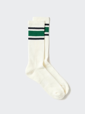 Striped Pile Socks