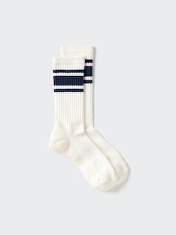 Striped Pile Socks