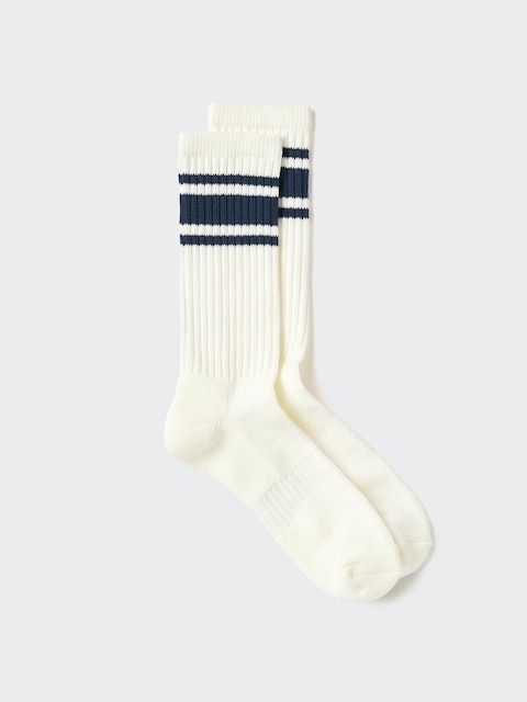 Мужские носки Uniqlo Striped Pile Socks