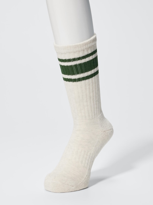 Striped Pile Socks