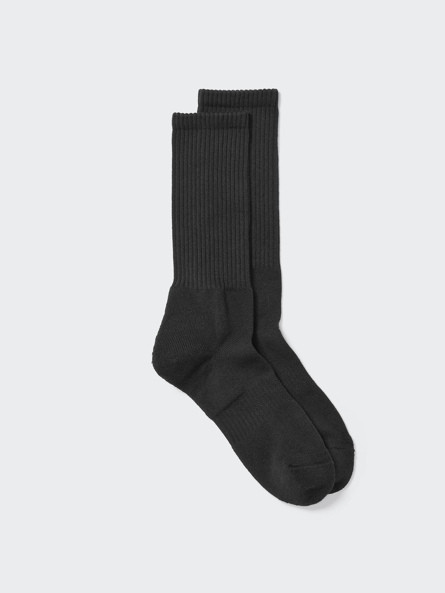 Носки Pile для мужчин — Uniqlo, цвет: Чёрный