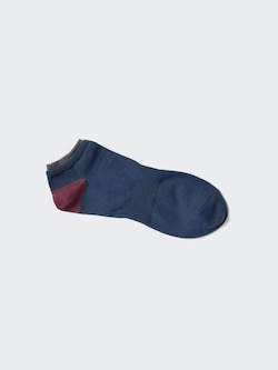 Color Block Ribbed Short Socks