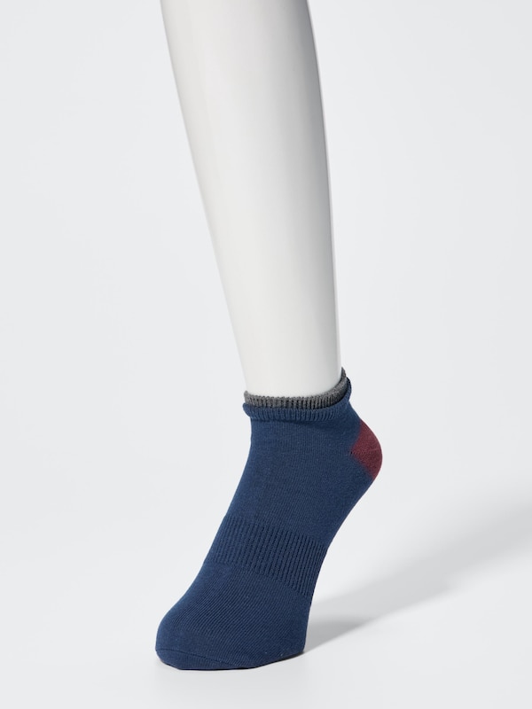 Color Block Ribbed Short Socks