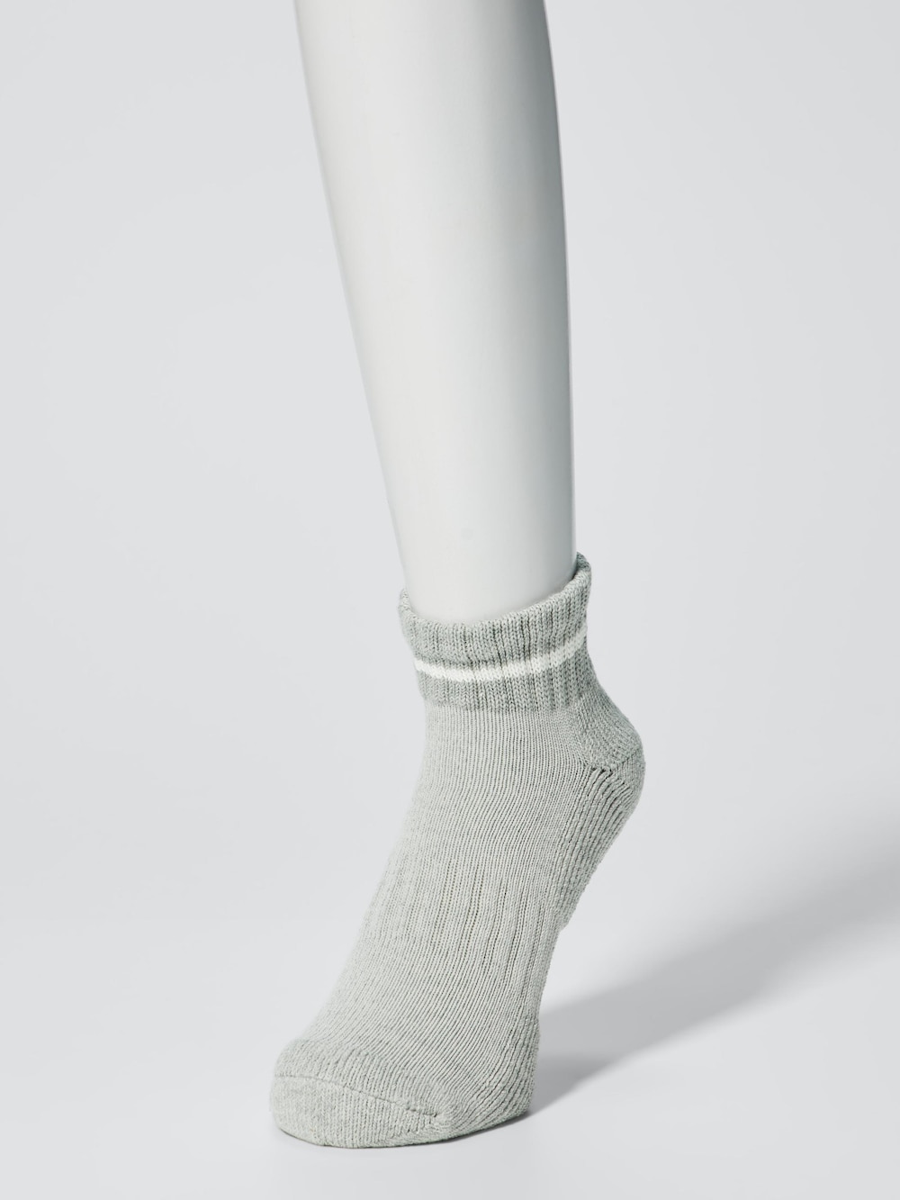 Мужские носки Uniqlo Striped Pile Short Socks — фото 2