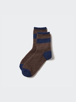 HEATTECH Socks (Half Length, Fluffy)