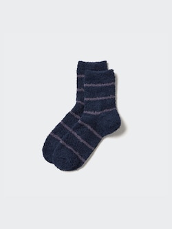 HEATTECH Socks (Half Length, Fluffy)