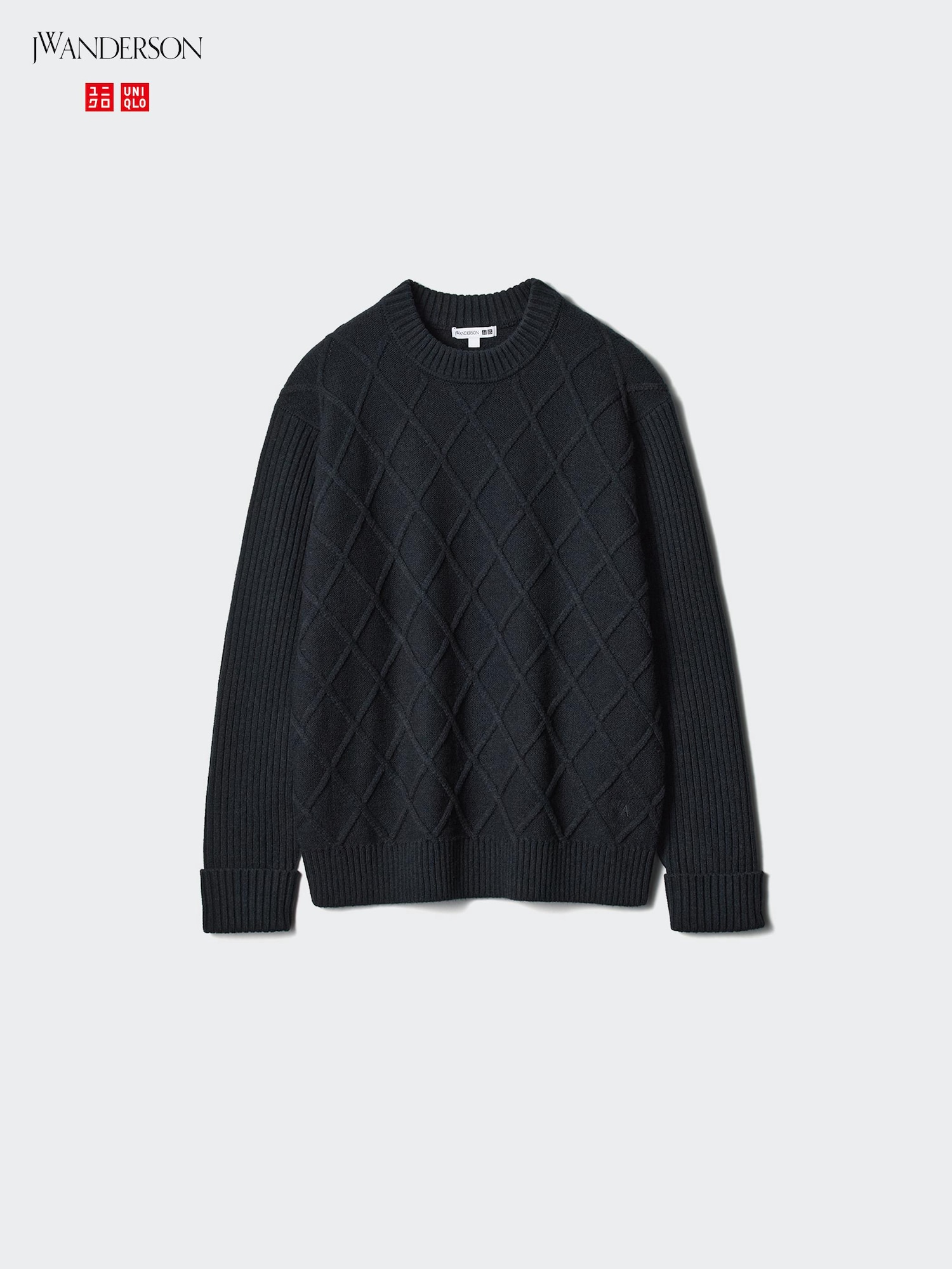 Diamond Stitched Sweater | UNIQLO US