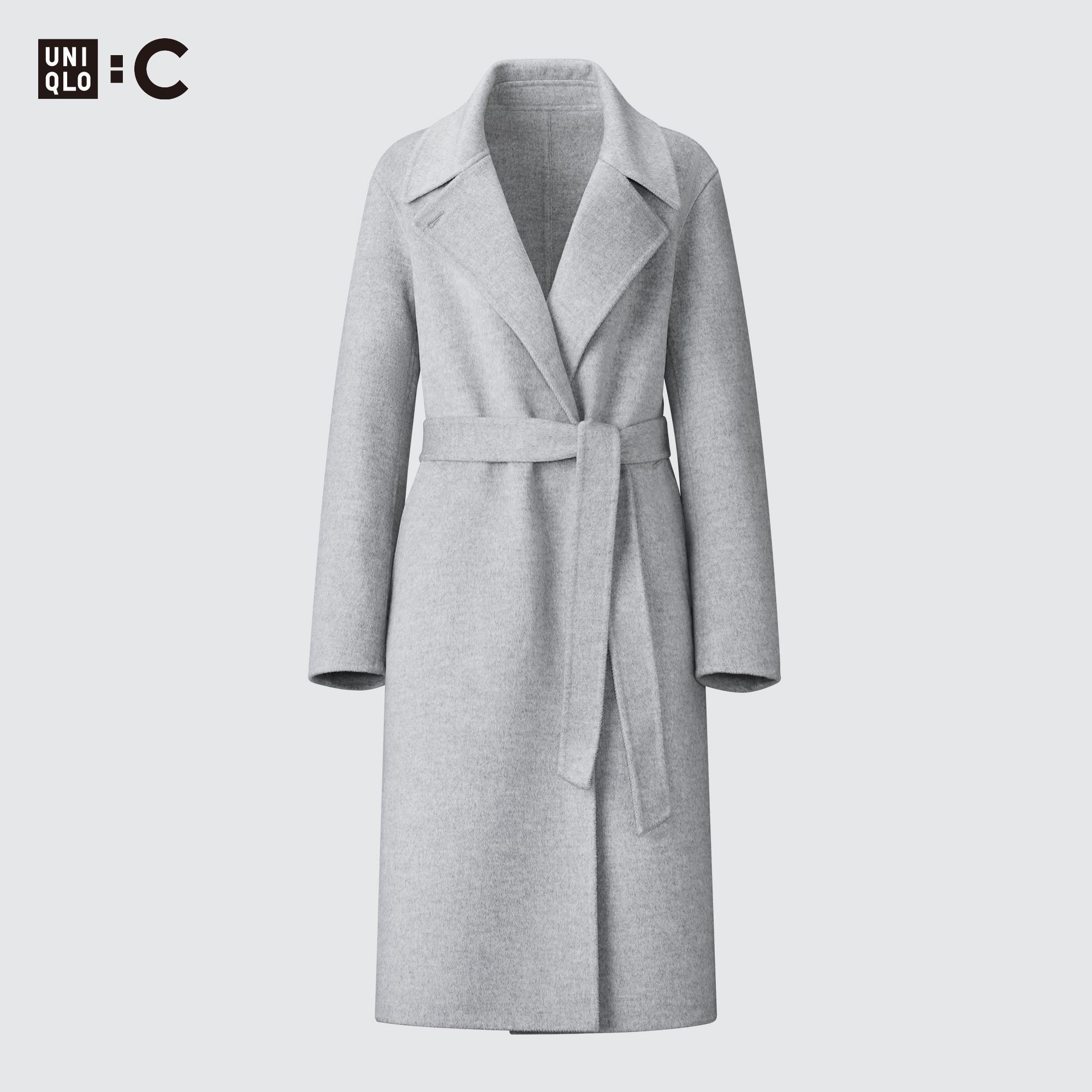 DOUBLE FACE WRAP COAT