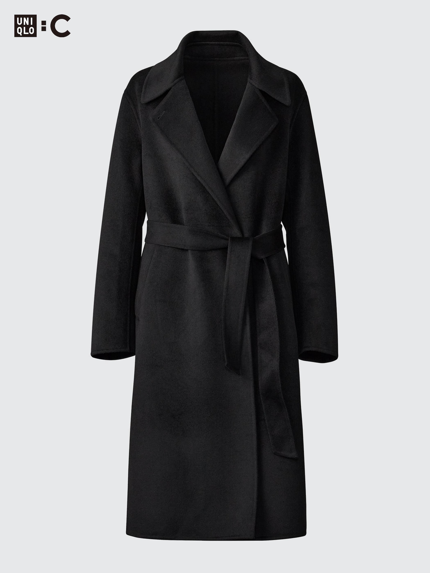 Women's Double Face Wrap Coat | UNIQLO CA