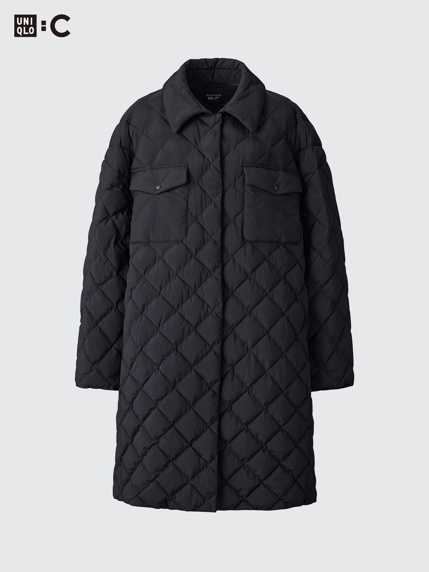 UNIQLO PUFFTECH XXL ロングコート　BLACK Women's PUFFTECH Quilted Oversized Coat | UNIQLO US
