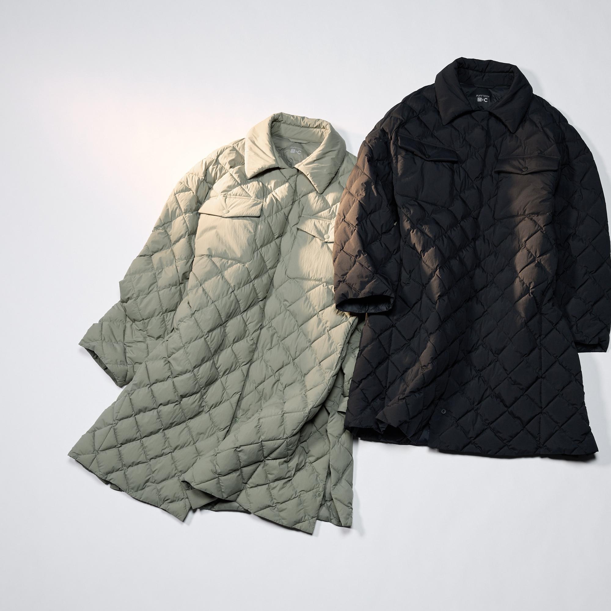 PUFFTECH Quilted Oversized Coat