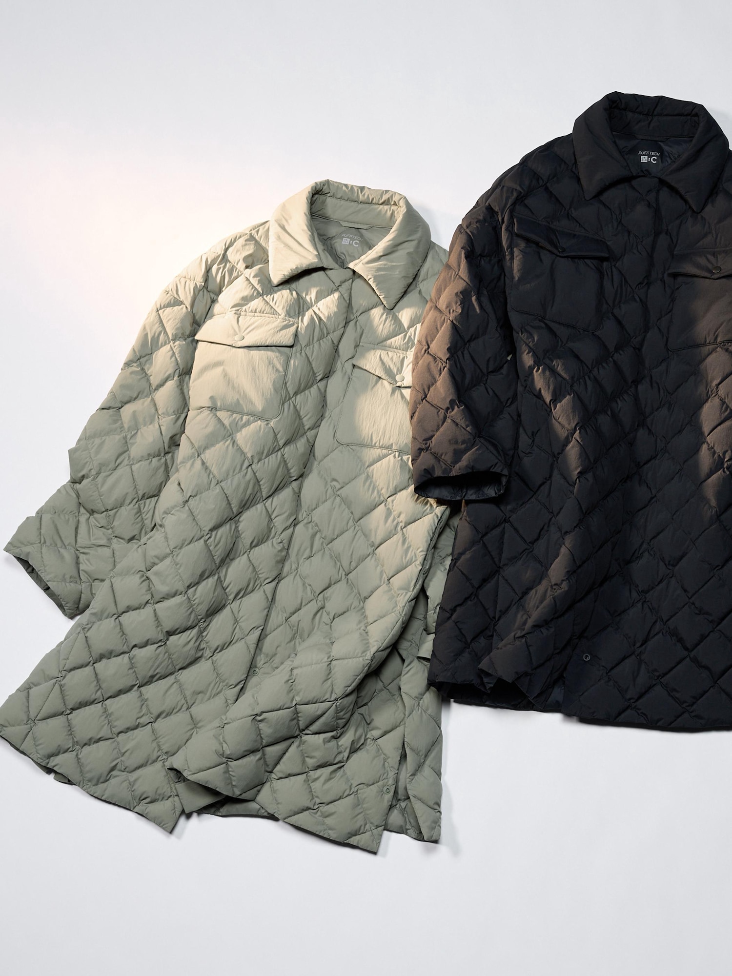 UNIQLO ユニクロ C パフテックオーバーサイズキルトコート
