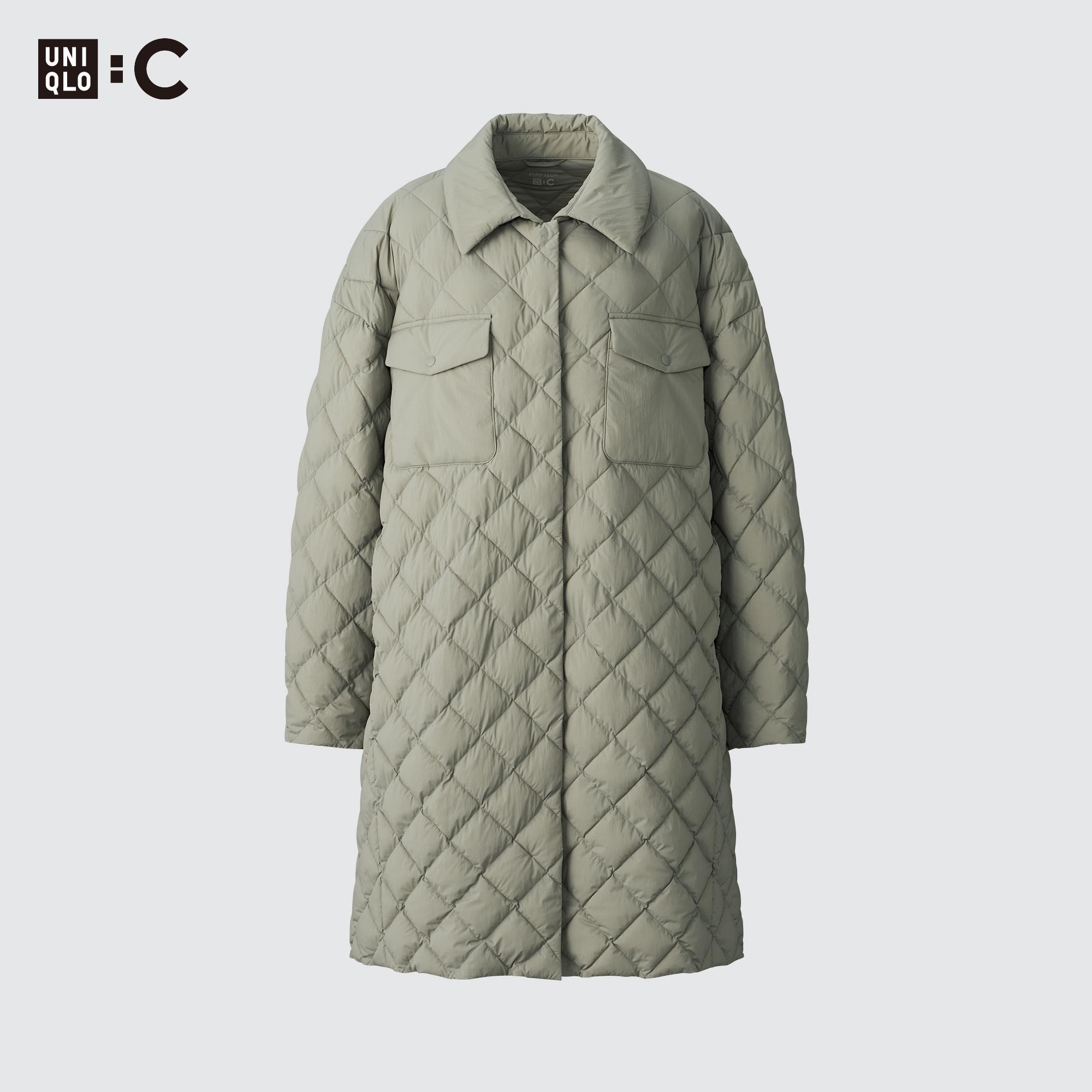 PUFFTECH Quilted Oversized Coat