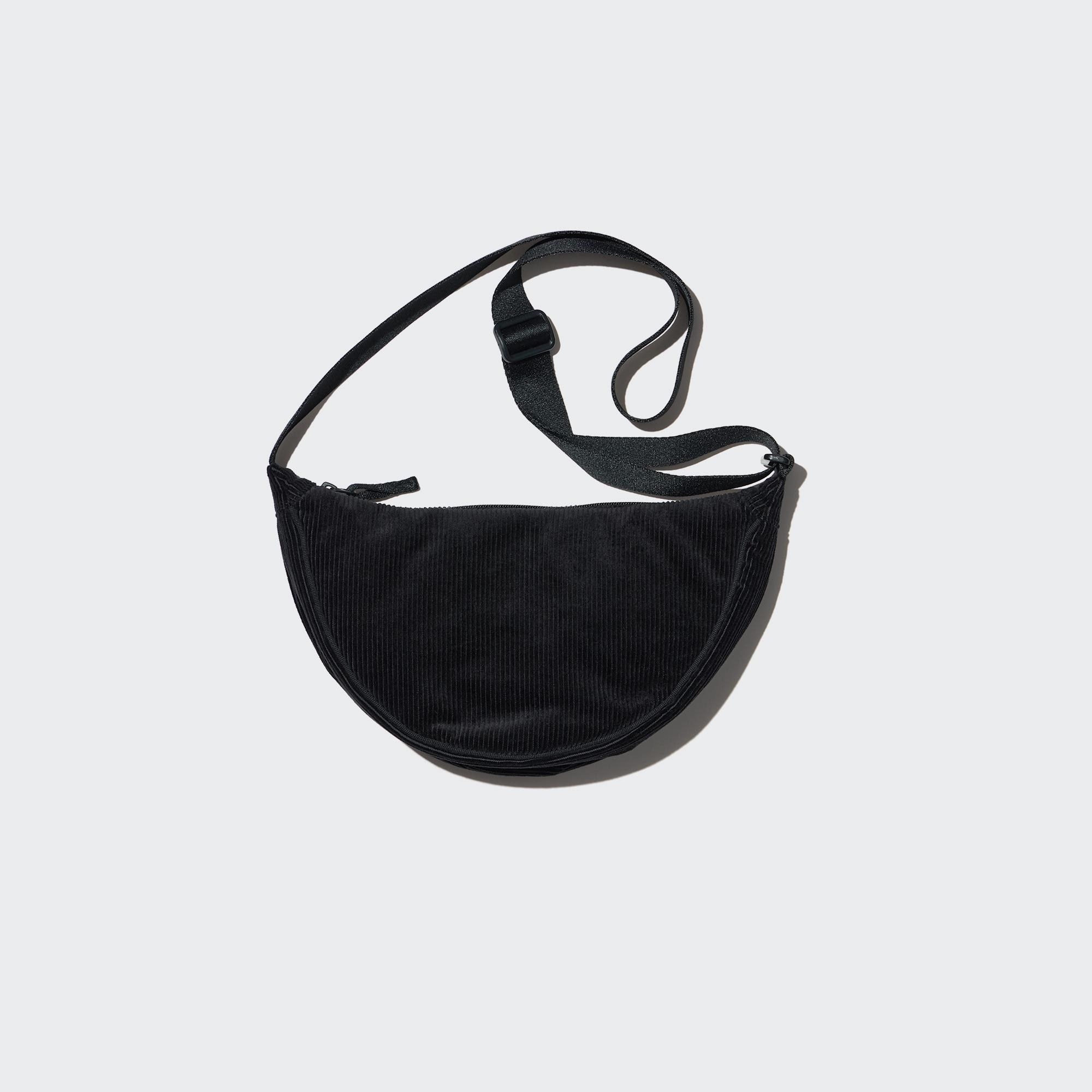 Round Mini Shoulder Bag (Corduroy)