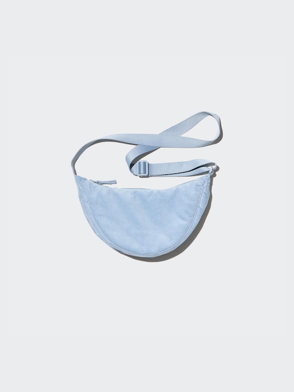 Round Mini Shoulder Bag (Corduroy)