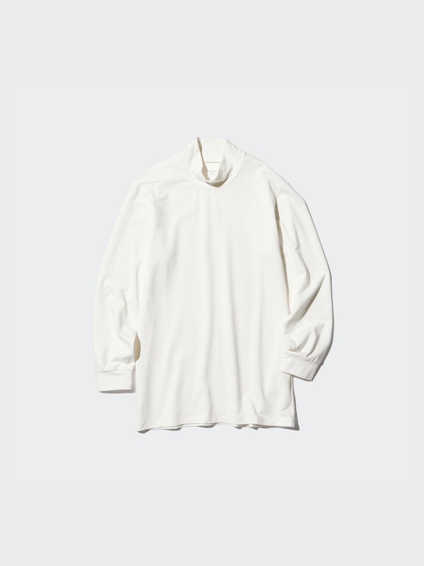 HEATTECH Extra Warm Cotton Mock Neck T-Shirt
