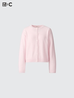UNIQLO : C 100% Cashmere Crew Neck Short Cardigan