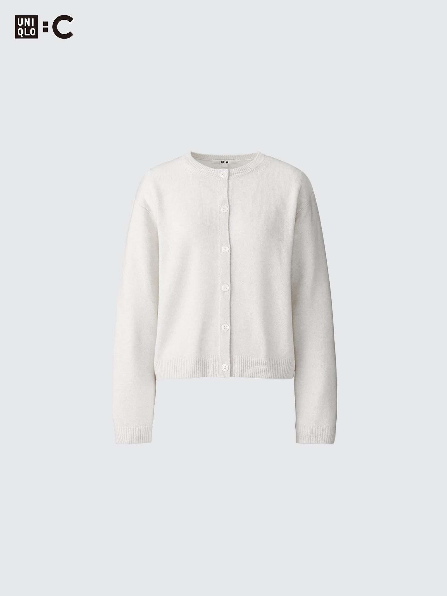 Women's 100% Cashmere Crew Neck Short Cardigan | UNIQLO DE