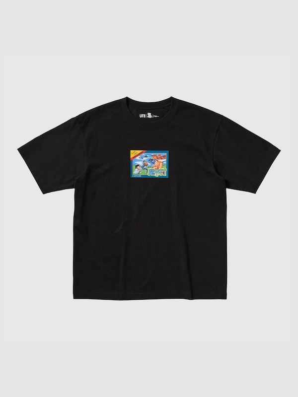 CAPCOM 40th UT (Oversized Short-Sleeve Graphic T-Shirt)