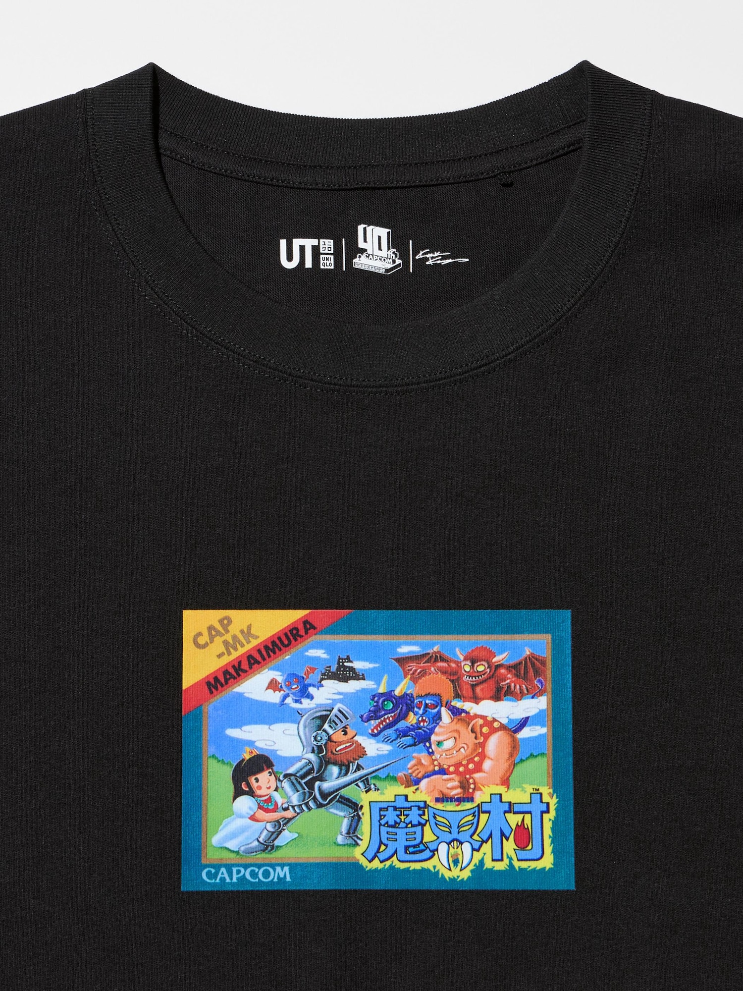 CAPCOM 40th UT (Oversized Short-Sleeve Graphic T-Shirt