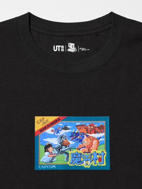 CAPCOM 40th UT (Oversized Short-Sleeve Graphic T-Shirt)