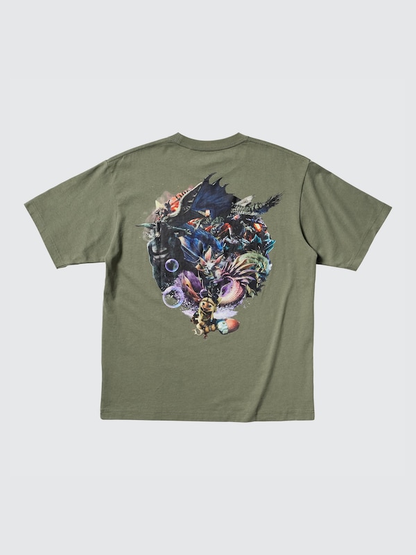 CAPCOM 40th UT (Oversized Short-Sleeve Graphic T-Shirt)