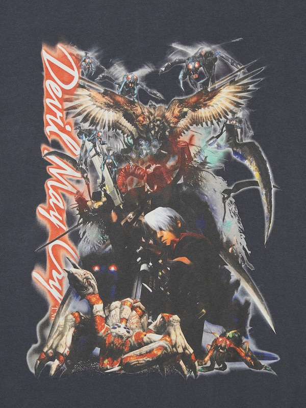 CAPCOM 40th UT (Oversized Short-Sleeve Graphic T-Shirt)