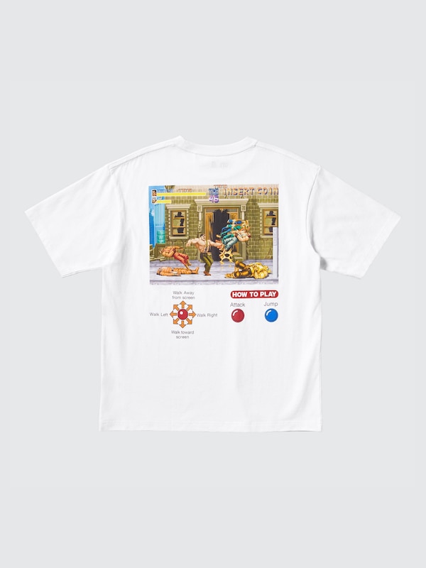CAPCOM 40th UT (Oversized Short-Sleeve Graphic T-Shirt)