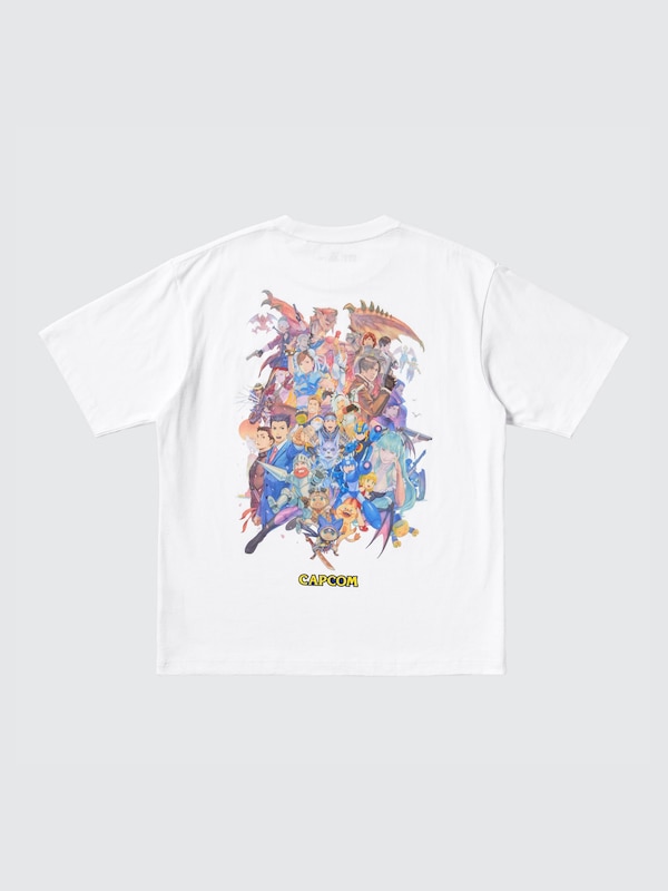 CAPCOM 40th UT (Oversized Short-Sleeve Graphic T-Shirt)