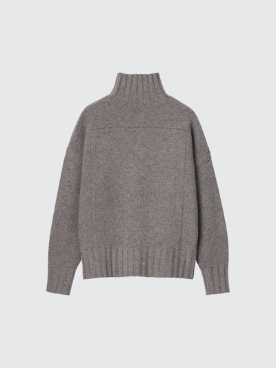 Lambswool High Neck Jumper