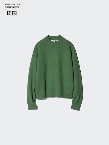 COMPTOIR DES COTONNIERS 100% Lambswool Crew Neck Sweater