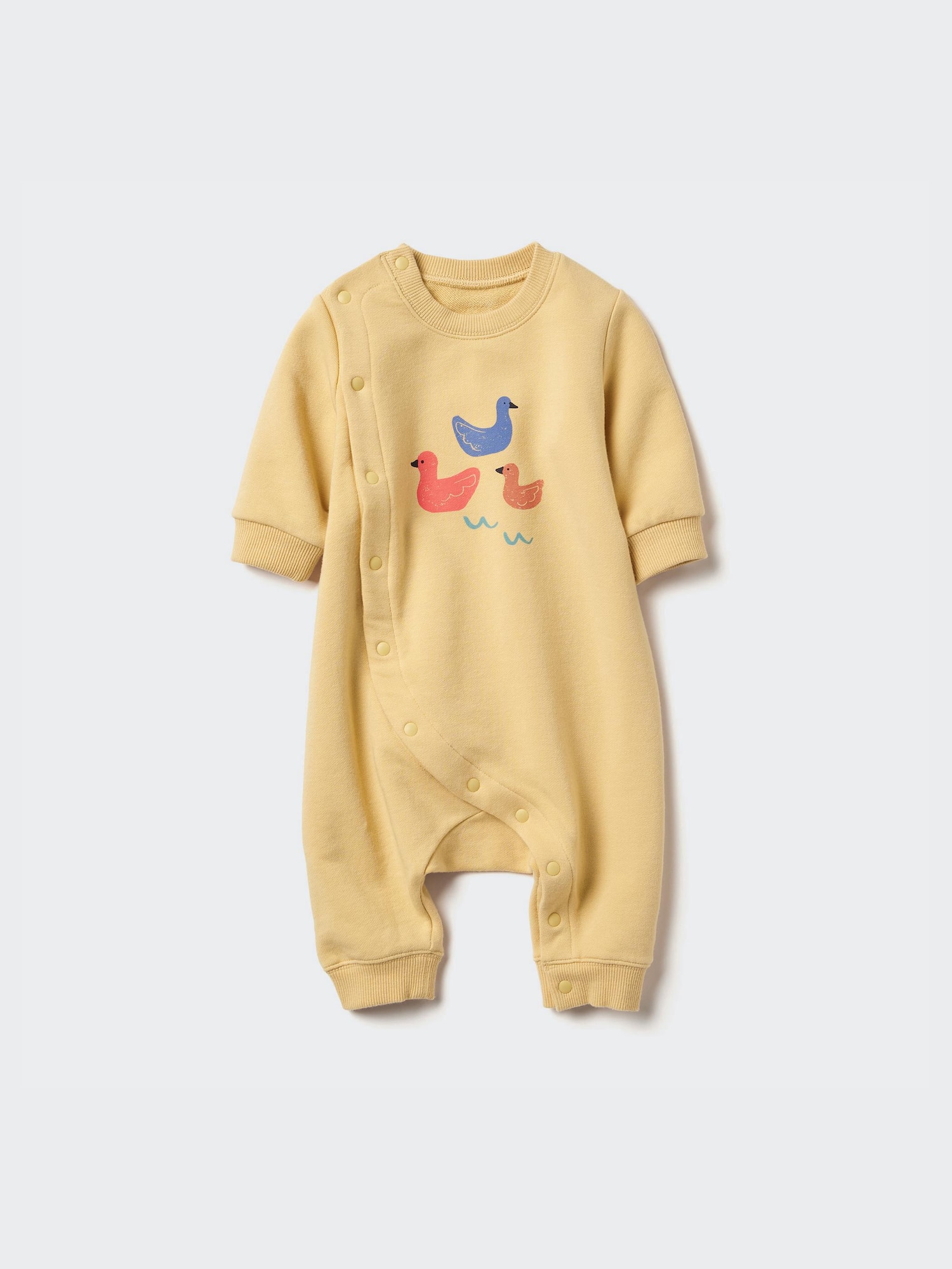 Babies Newborn One Piece Outfit Sweat Printed UNIQLO AT