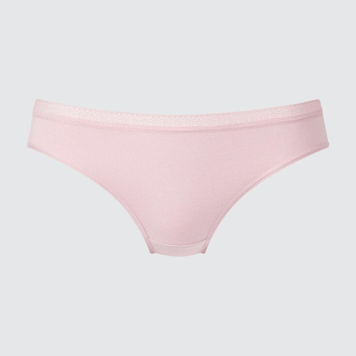 Uniqlo Algodón Bragas (encaje) - Rosa - XL