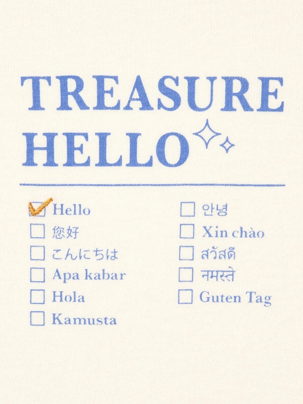 Find Your TREASURE UT (Short-Sleeve Graphic T-Shirt) (HELLO)