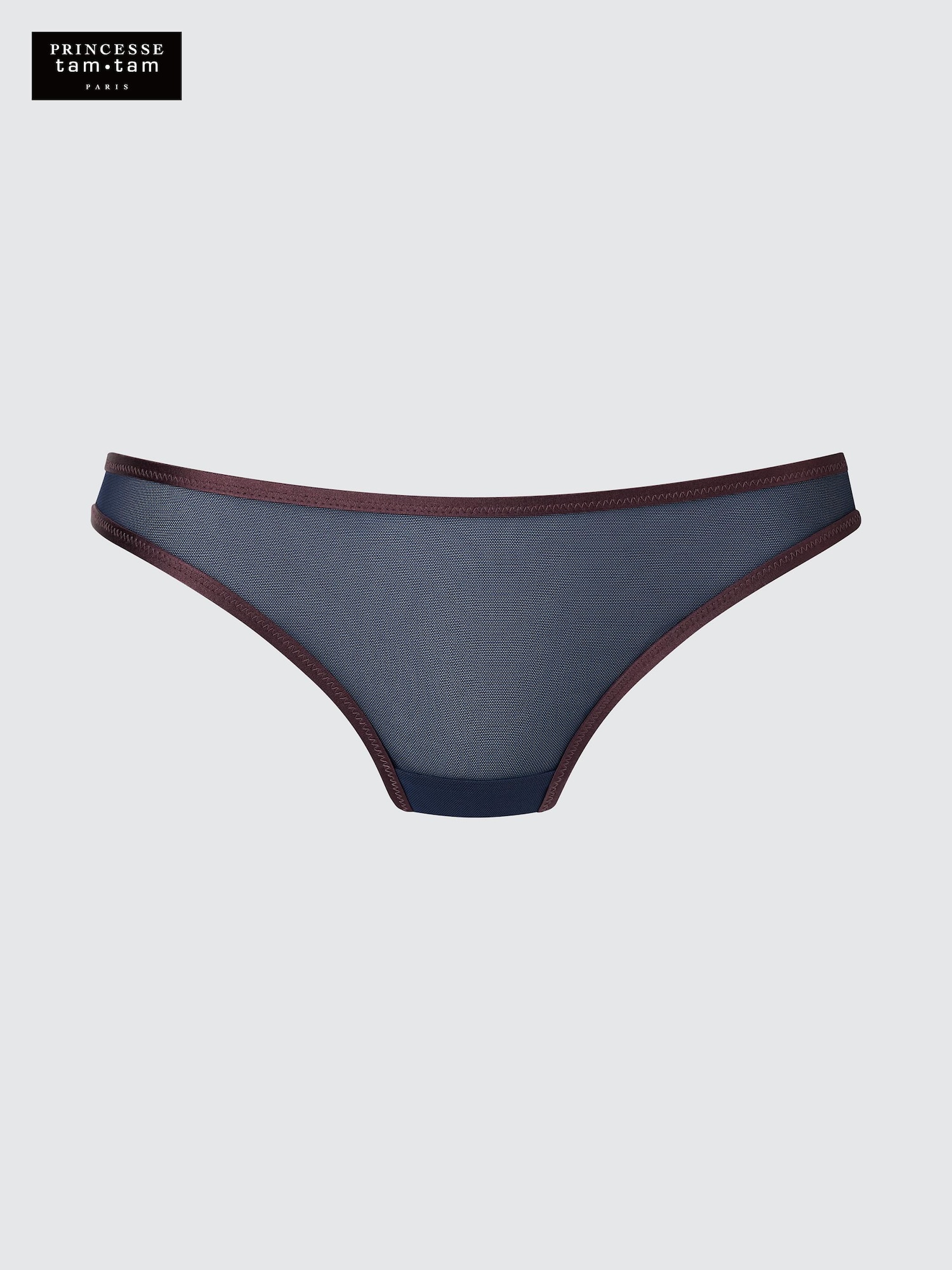 Slip Külot (File, Renk Bloklu)