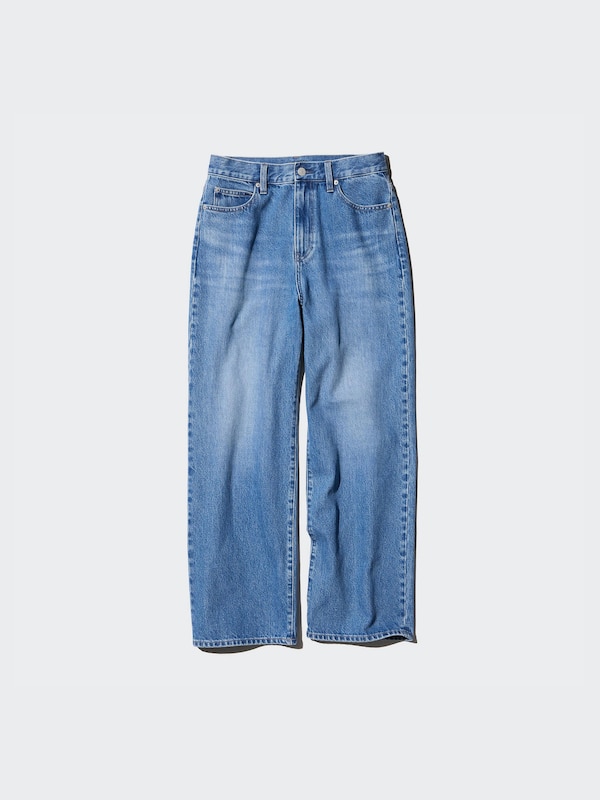 Wide Straight Jeans | Short
