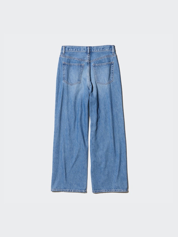 Wide Straight Jeans | Short